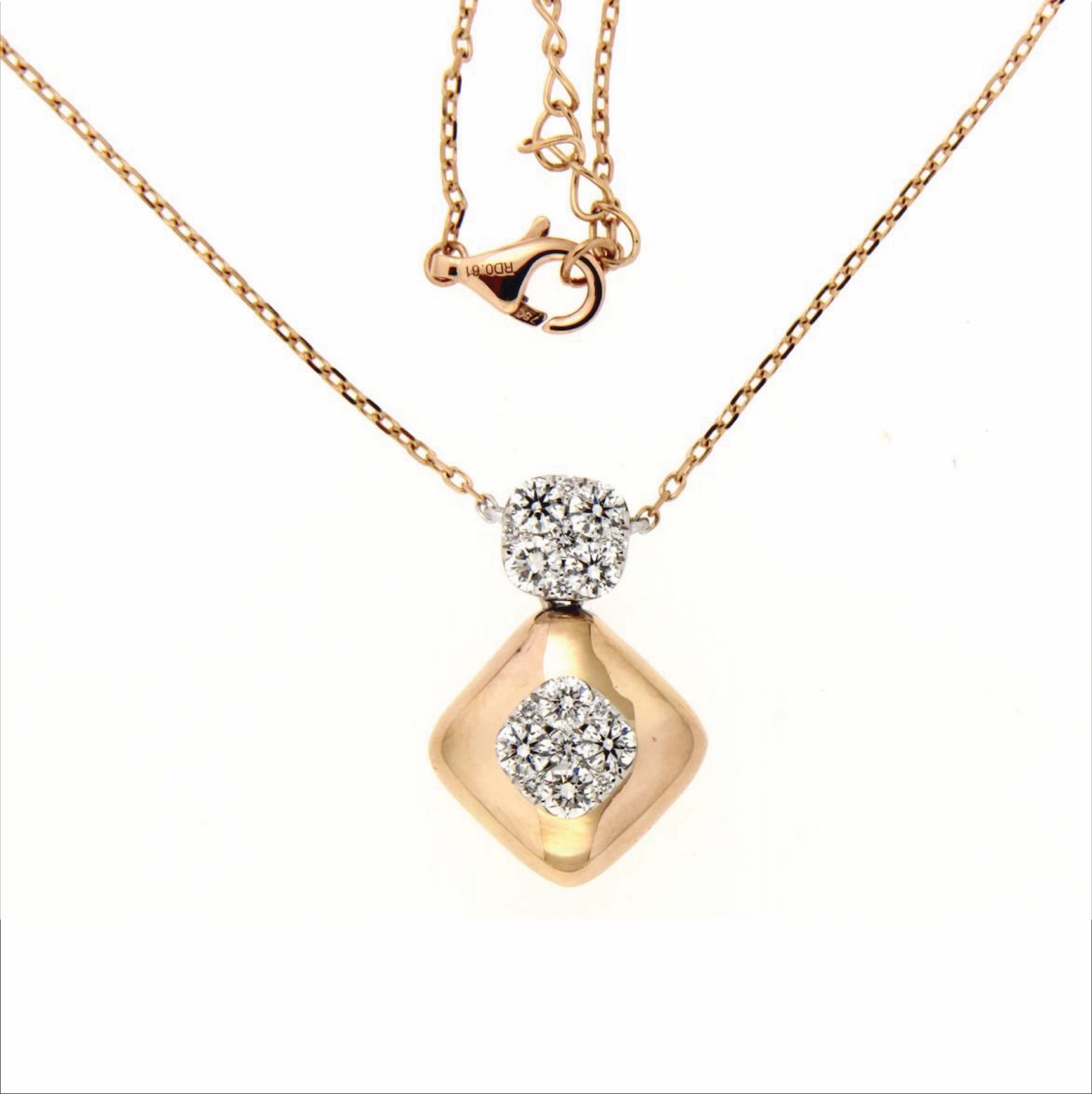 Diamond Pendant with chain PC0480RW