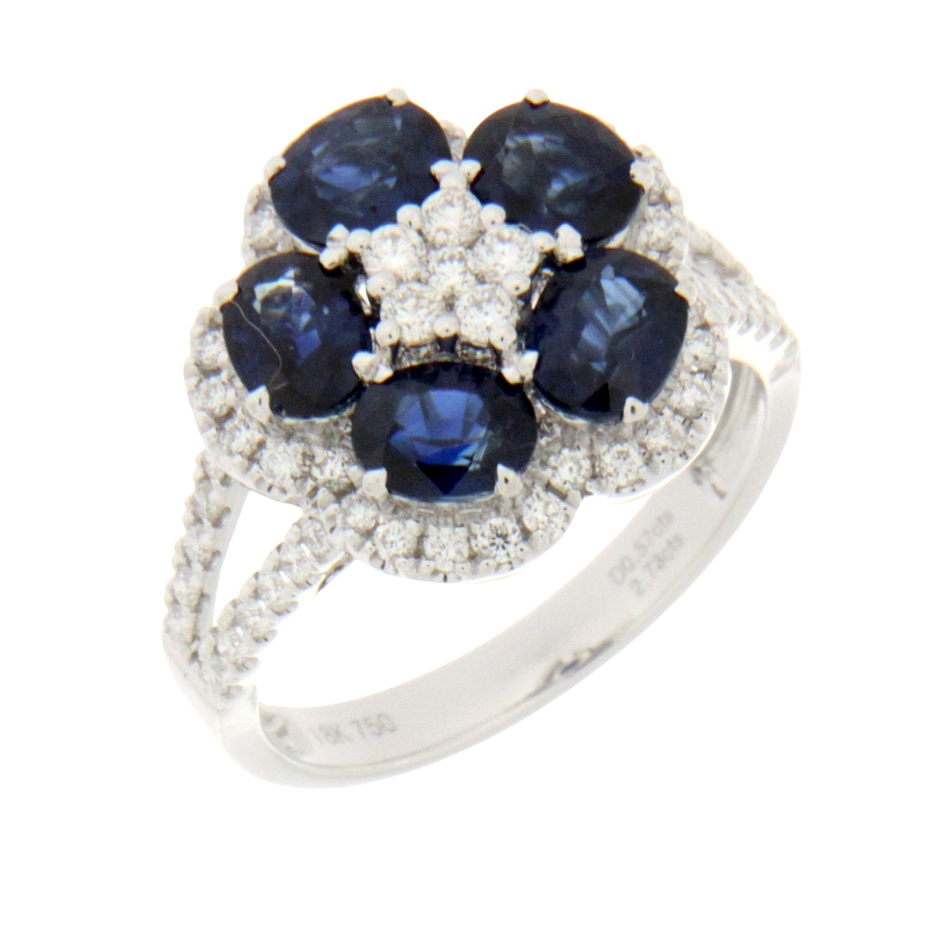 Gemma Diamond & Sapphire Ring RSP20786