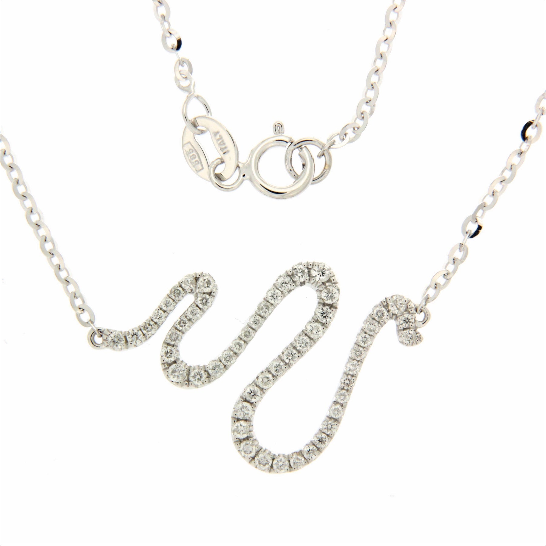 Diamond Pendant with Chain PCN524